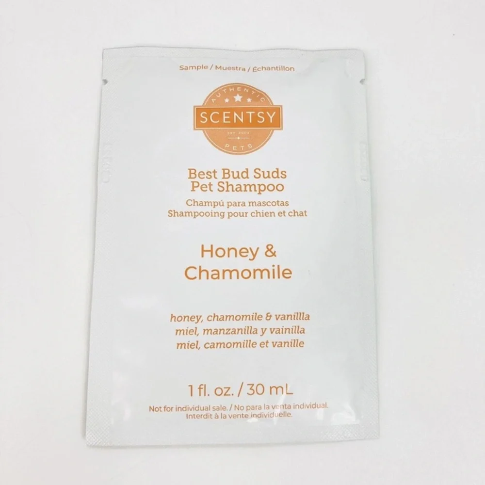 Scentsy Honey & Chamomile BEST BUD SUDS PET SHAMPOO 15ml/1 fl oz/30ml